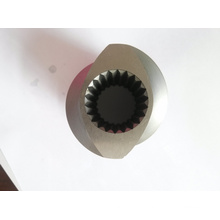 plc control single screw plastic extruder